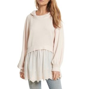 Free People Sweet Streets Babydoll Hoodie